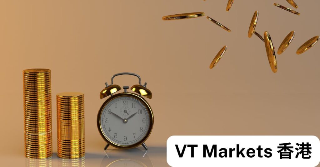 一個金色鬧鐘與金幣堆疊與飛散的畫面，象徵 XAUUSD 交易時間的重要性與掌握時機的價值，強調黃金交易與時間密切相關的關鍵概念。