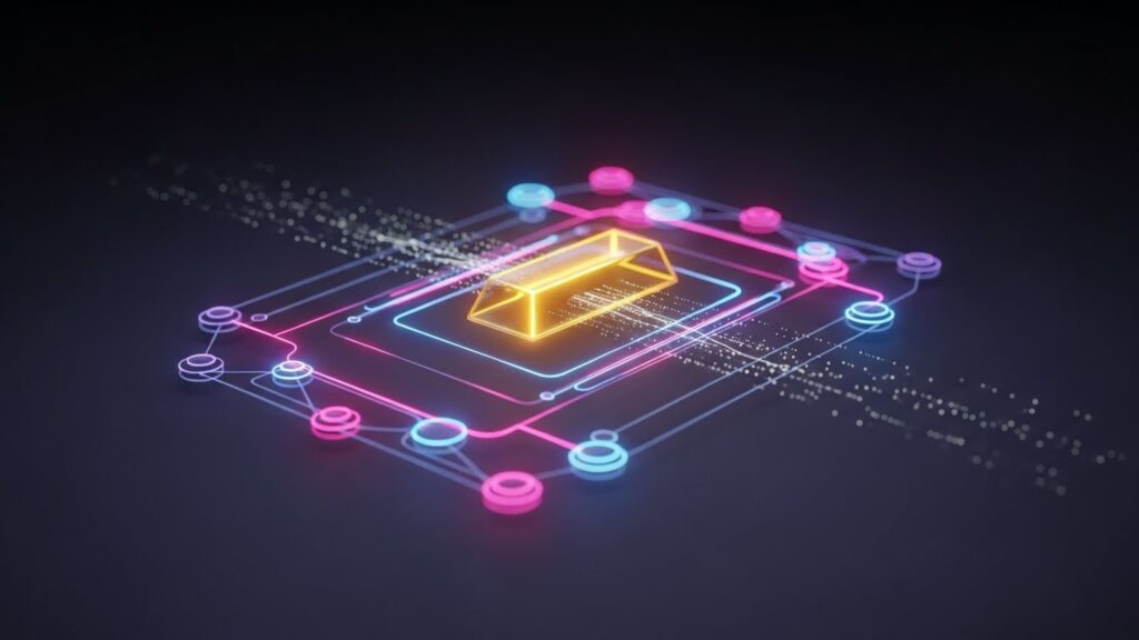 中心是黃金,並附有分析報告。